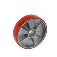 Lenkrad 200x50 mm alu-pu-detail