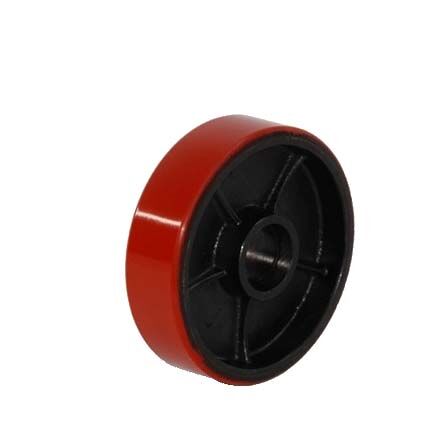Lenkrad 180x50-mm gummi-stahl-detail