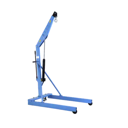SW-Stahl 20310L Werkstattkran – Klappbar, 1.000 Kg Tragkraft, Verstellbarer Ausleger, Für Die Autowerkstatt & Halle